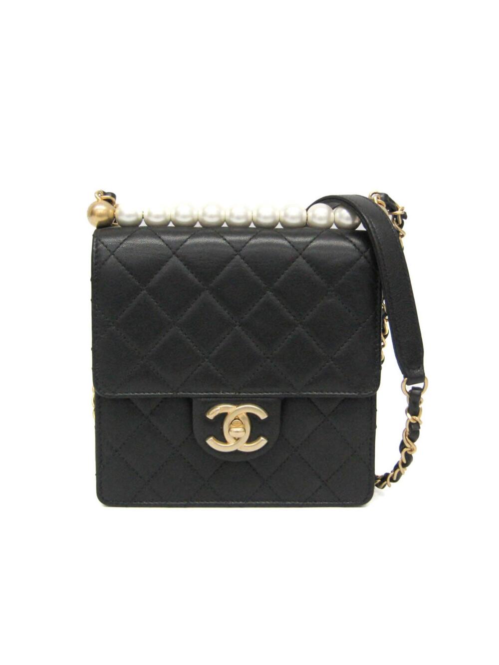Chanel Chic Pearls Flap Bag Quilted #246474C28B